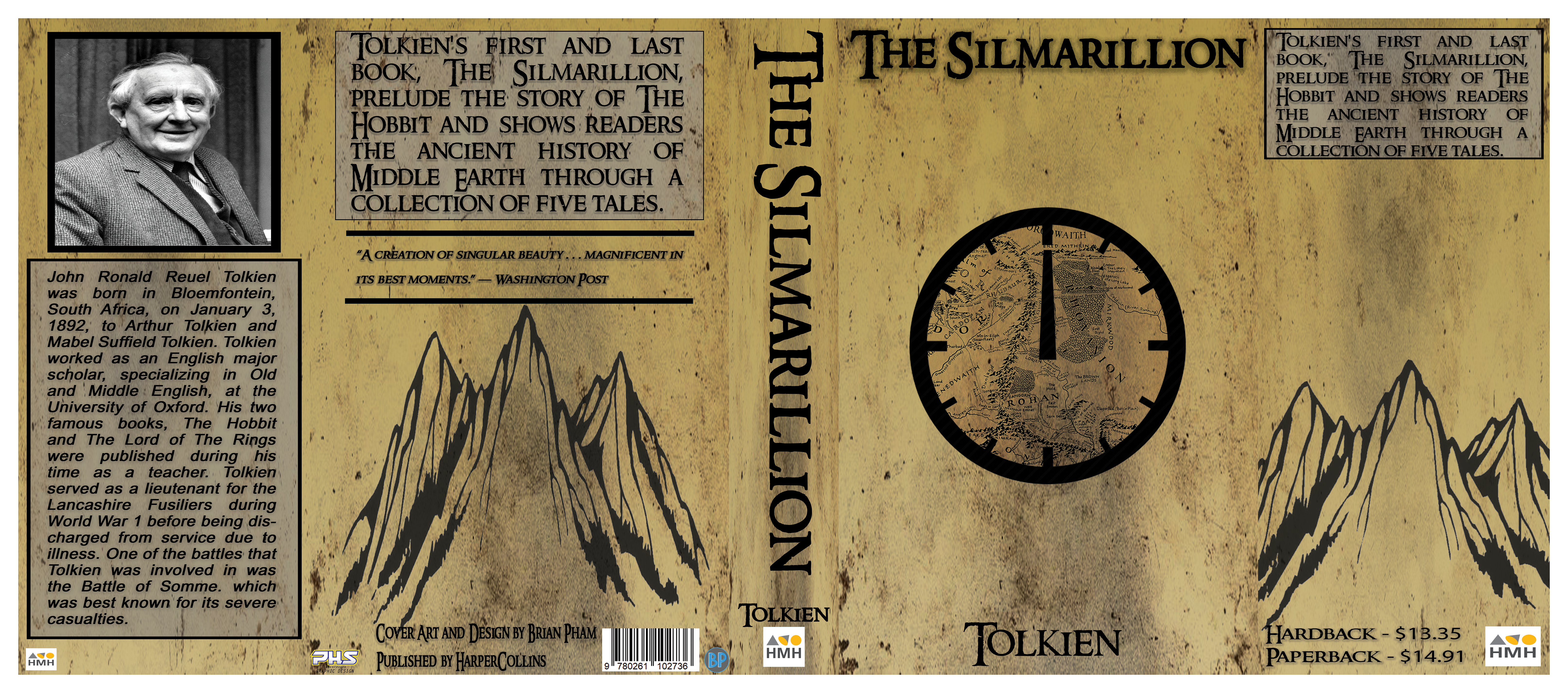 The Silmarillion Book Cover