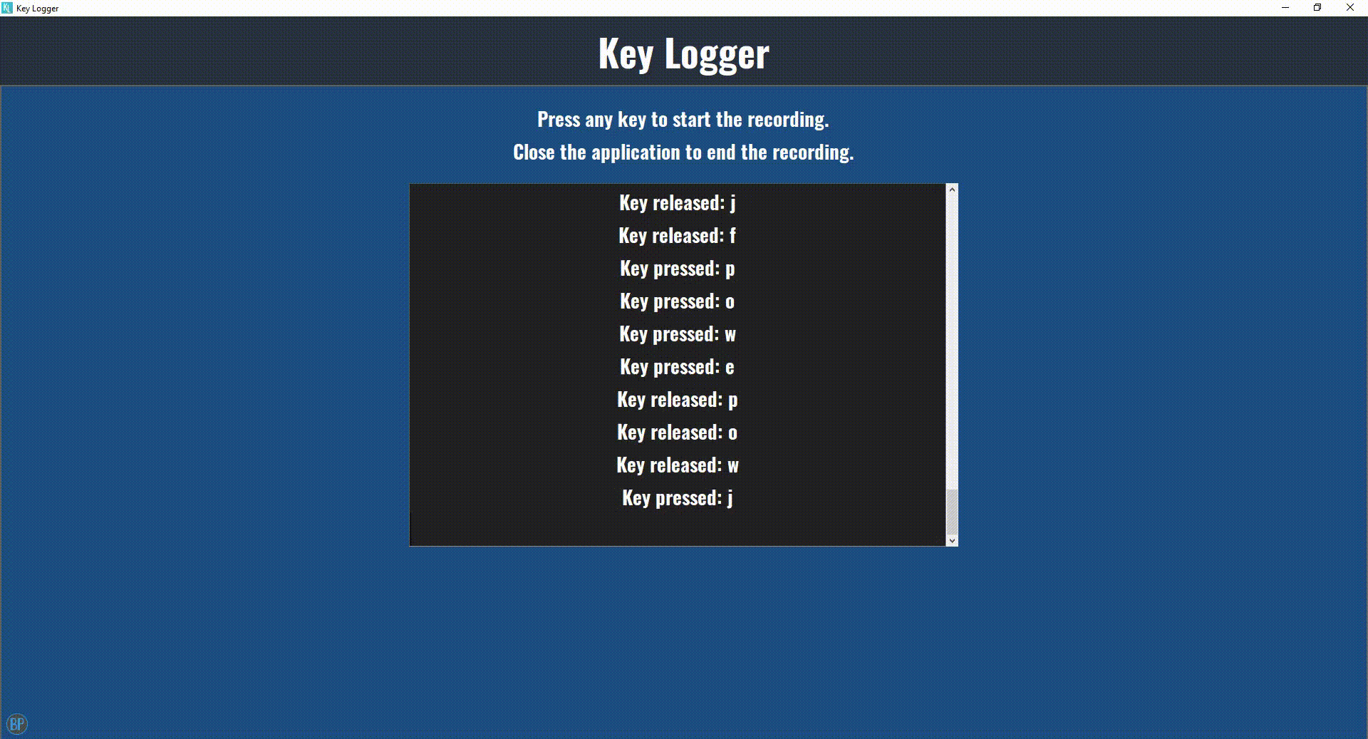 KeyLogger_Demo
